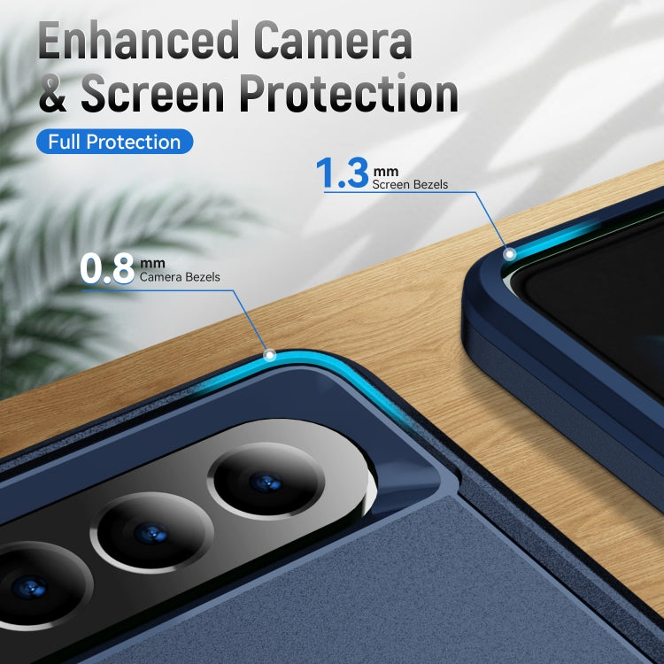 For Samsung Galaxy Z Fold4 PC + TPU Shockproof All Inclusive Phone Case