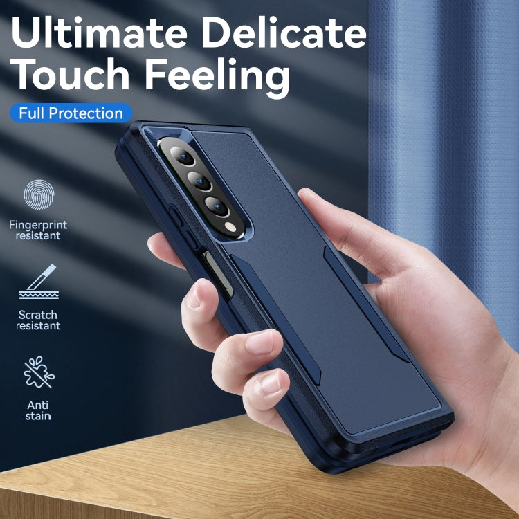 For Samsung Galaxy Z Fold4 PC + TPU Shockproof All Inclusive Phone Case
