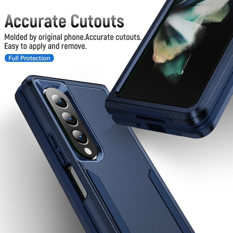 For Samsung Galaxy Z Fold4 PC + TPU Shockproof All Inclusive Phone Case