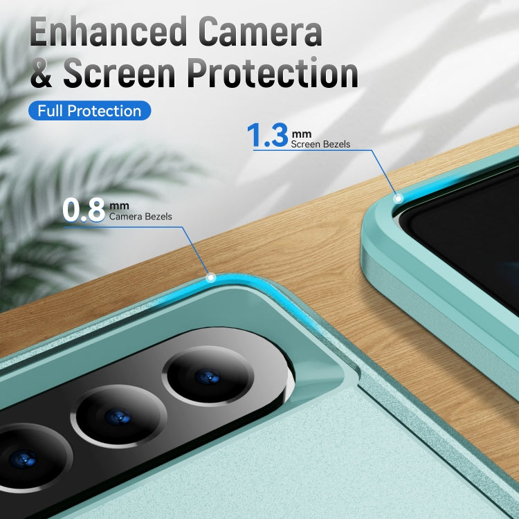 For Samsung Galaxy Z Fold4 PC + TPU Shockproof All Inclusive Phone Case