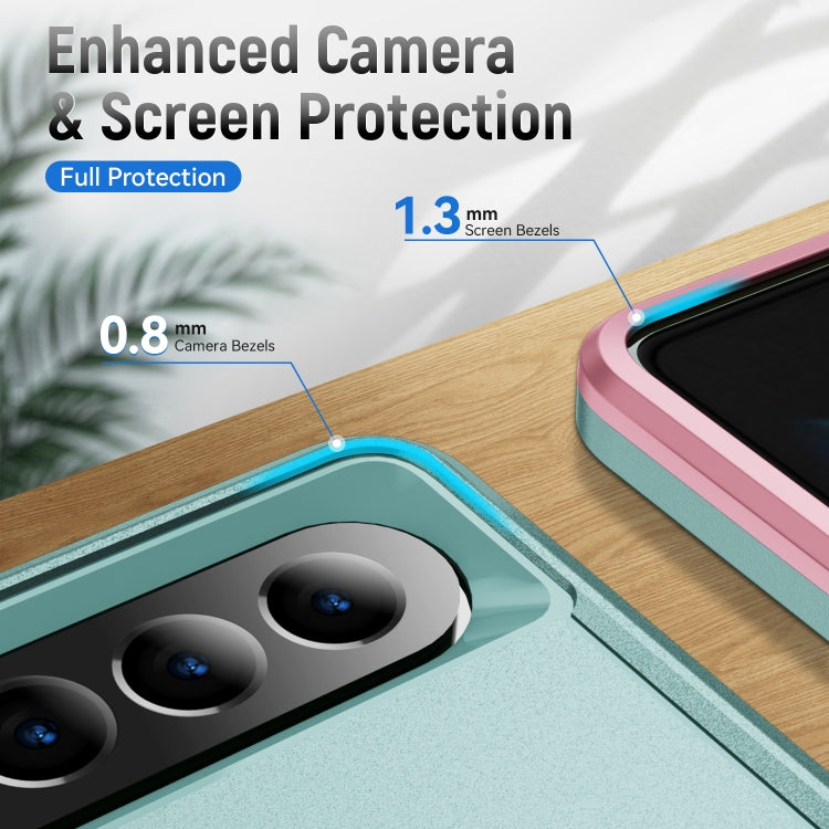 For Samsung Galaxy Z Fold4 PC + TPU Shockproof All Inclusive Phone Case