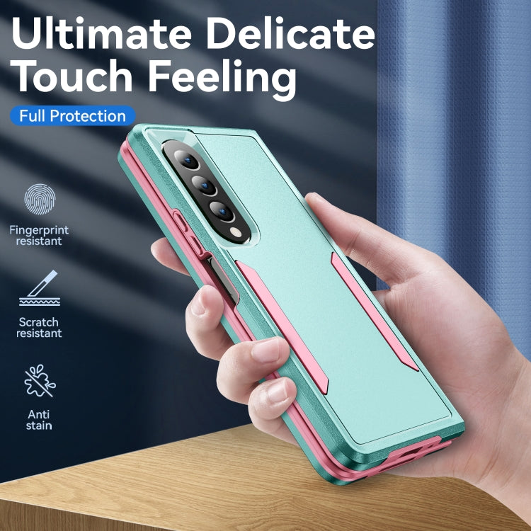 For Samsung Galaxy Z Fold4 PC + TPU Shockproof All Inclusive Phone Case