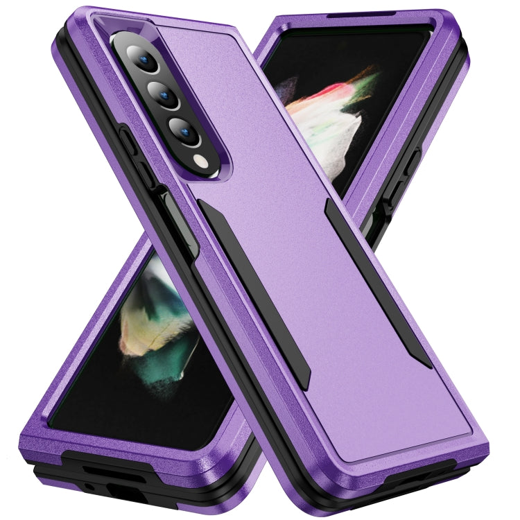 For Samsung Galaxy Z Fold4 PC + TPU Shockproof All Inclusive Phone Case