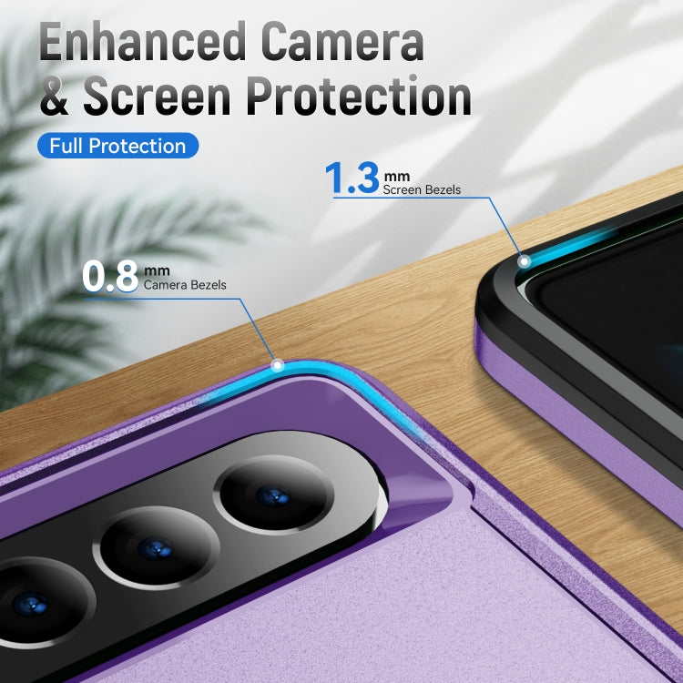 For Samsung Galaxy Z Fold4 PC + TPU Shockproof All Inclusive Phone Case