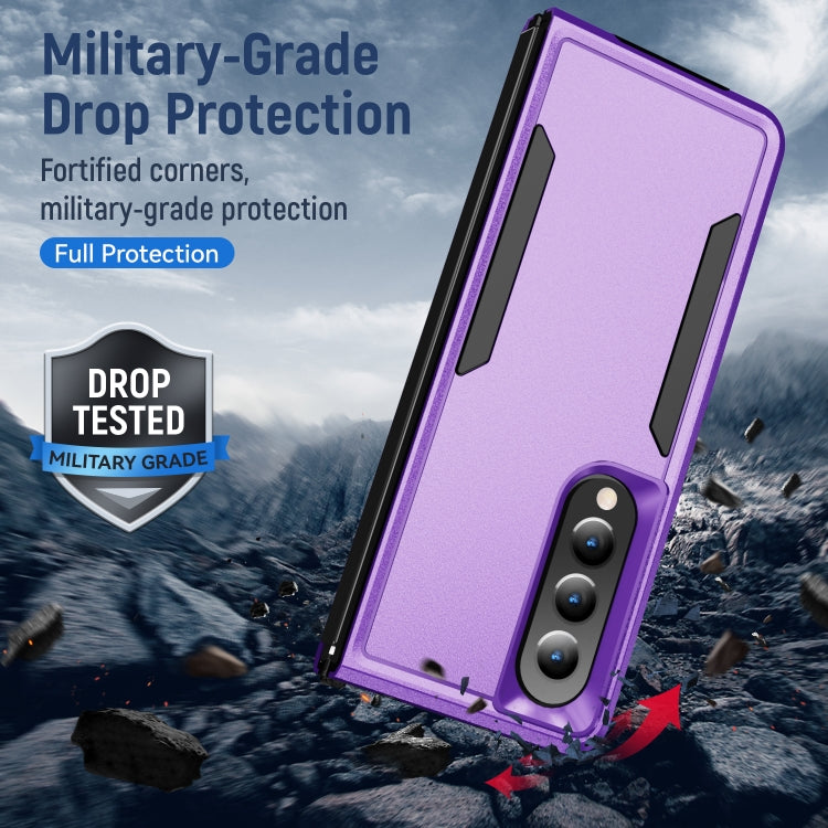 For Samsung Galaxy Z Fold4 PC + TPU Shockproof All Inclusive Phone Case