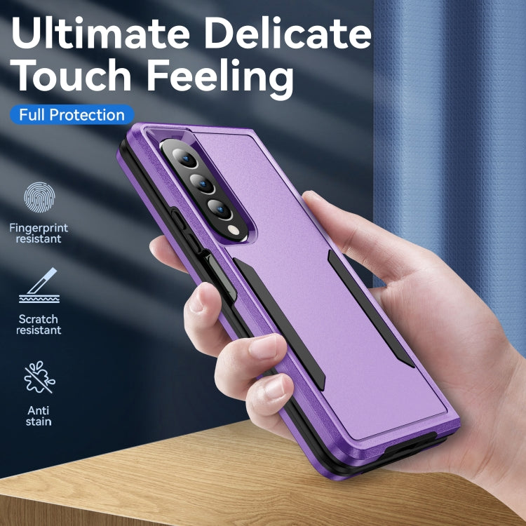 For Samsung Galaxy Z Fold4 PC + TPU Shockproof All Inclusive Phone Case