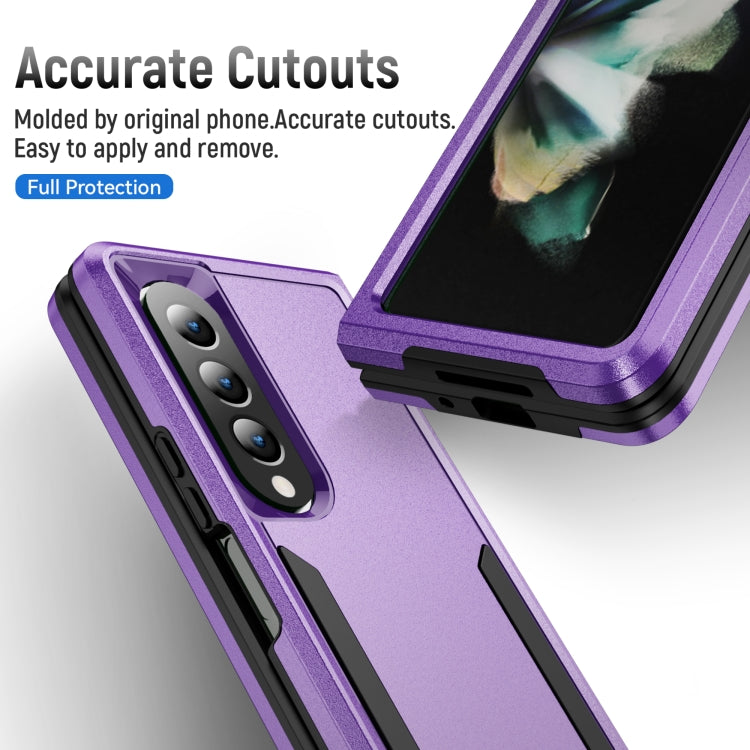 For Samsung Galaxy Z Fold4 PC + TPU Shockproof All Inclusive Phone Case
