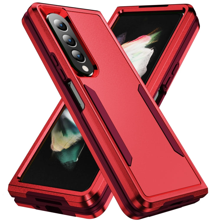 For Samsung Galaxy Z Fold4 PC + TPU Shockproof All Inclusive Phone Case