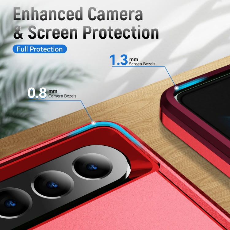 For Samsung Galaxy Z Fold4 PC + TPU Shockproof All Inclusive Phone Case