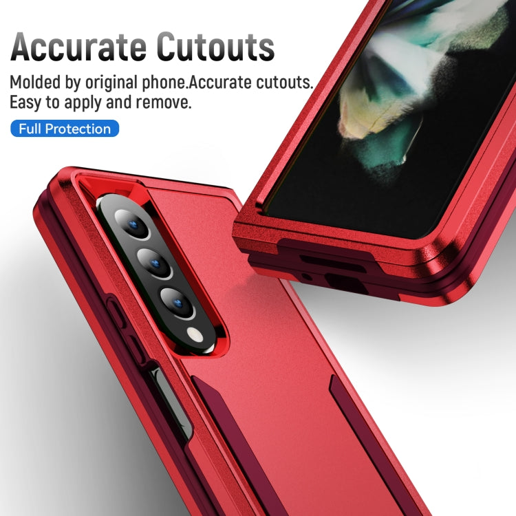 For Samsung Galaxy Z Fold4 PC + TPU Shockproof All Inclusive Phone Case