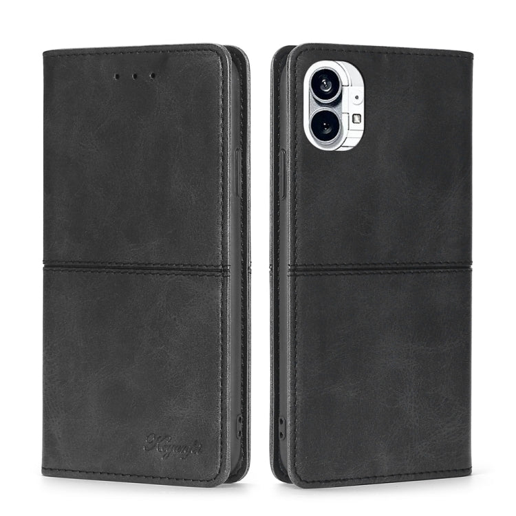 For Nothing Phone 1 Cow Texture Magnetic Leather Phone Case