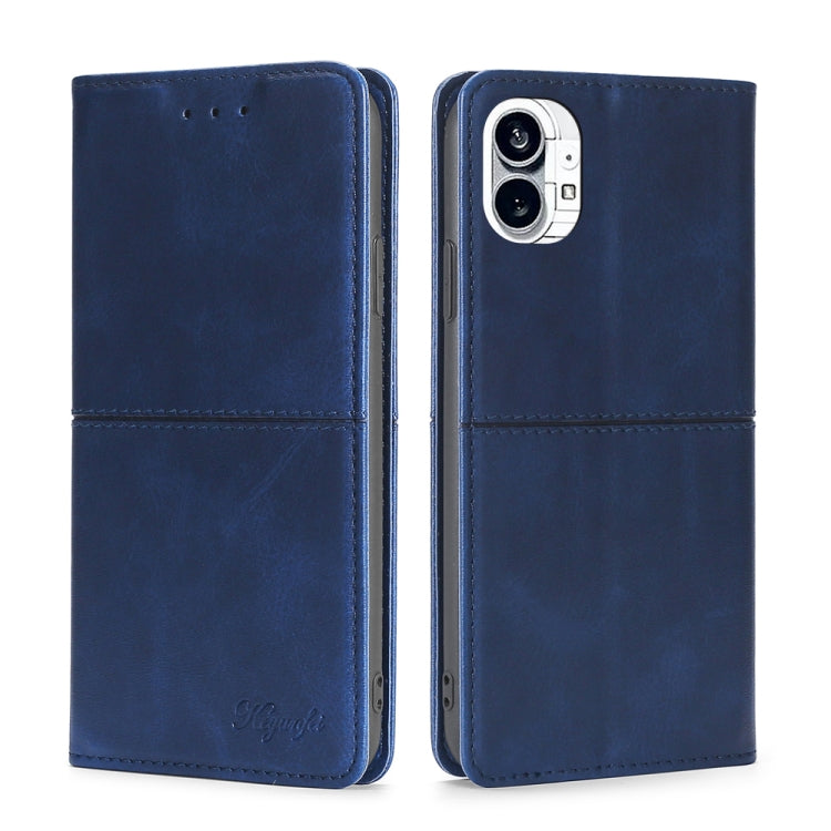 For Nothing Phone 1 Cow Texture Magnetic Leather Phone Case