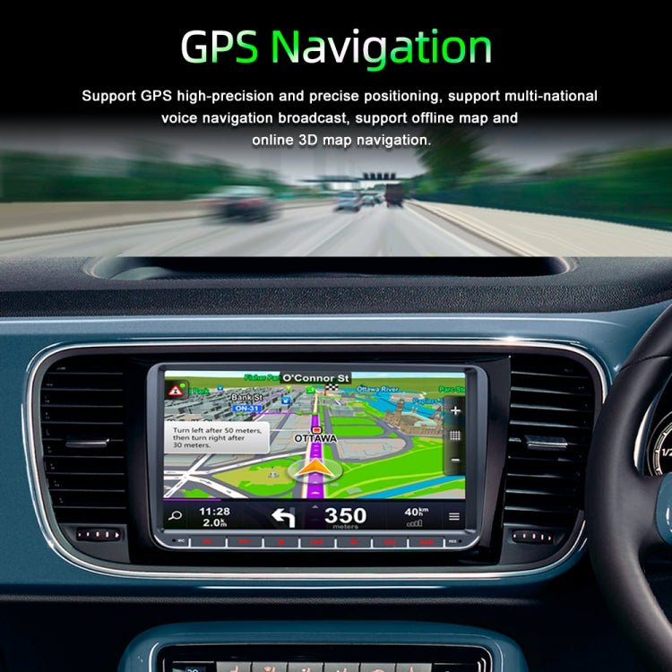 9 inch Android 11 WiFi GPS Car MP5 Player Support Phonelink / Bluetooth / FM Function, Style:with Reversing Camera