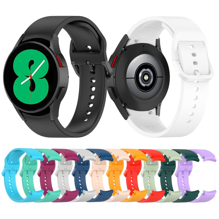 For Samsung Galaxy Watch 5 40mm Official Silicone Watch Band, Size:L