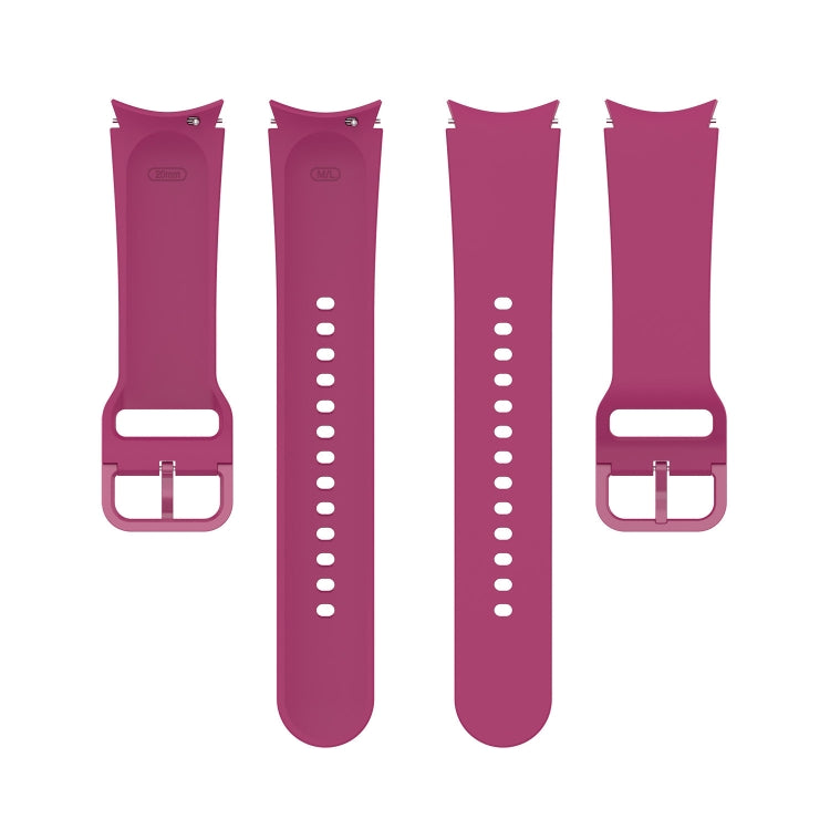 For Samsung Galaxy Watch 5 44mm Official Silicone Watch Band, Size:L
