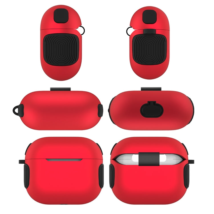 2 in 1 Matte Texture Contrast Color PC + TPU Earphone Case For AirPods 3