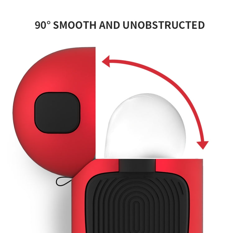 2 in 1 Matte Texture Contrast Color PC + TPU Earphone Case For AirPods 3