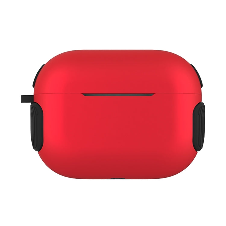 2 in 1 Matte Texture Contrast Color PC + TPU Earphone Case For AirPods Pro