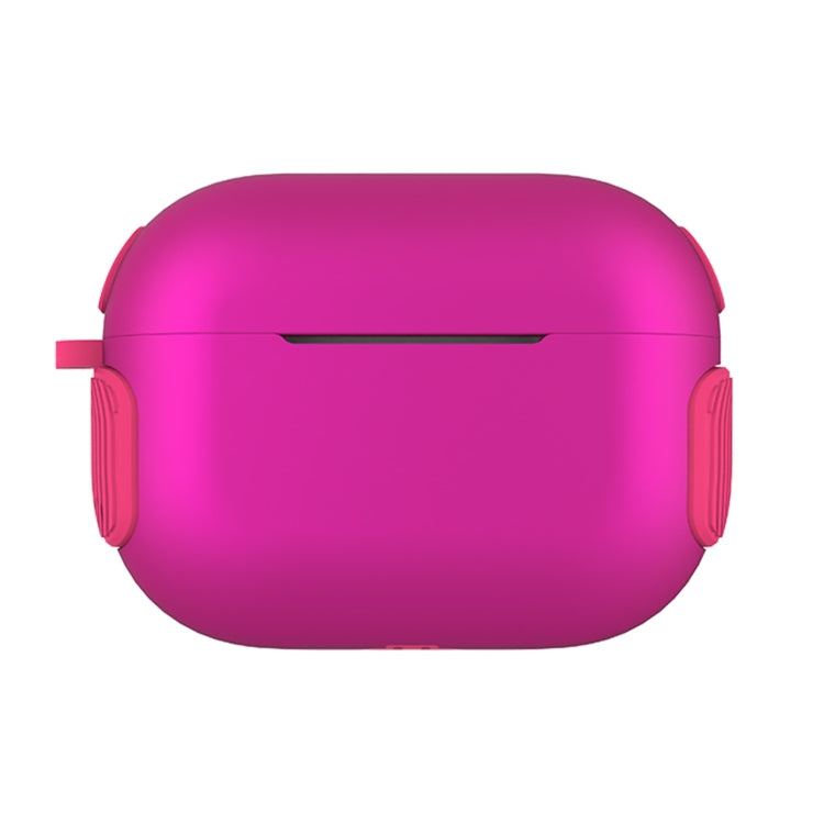 2 in 1 Matte Texture Contrast Color PC + TPU Earphone Case For AirPods Pro