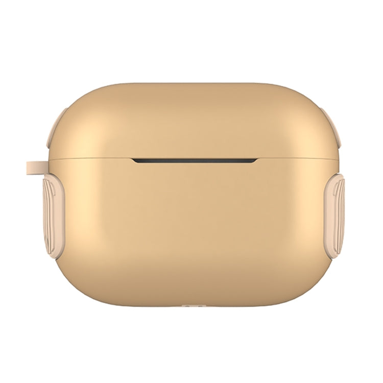 2 in 1 Matte Texture Contrast Color PC + TPU Earphone Case For AirPods Pro