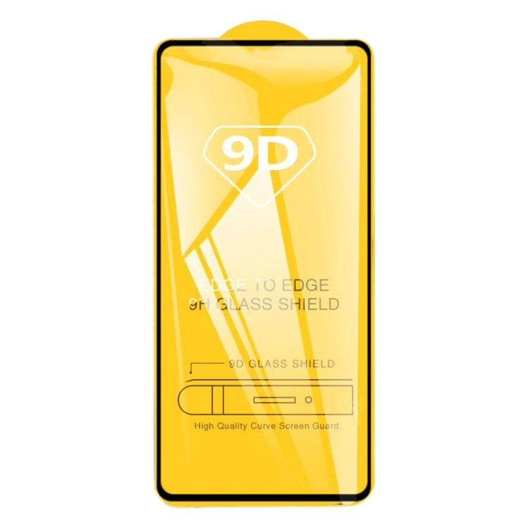 For Galaxy A71 5G 9D Full Glue Full Screen Tempered Glass Film