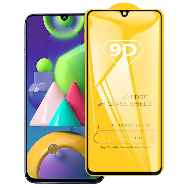 For Galaxy M21 / M21 2021 9D Full Glue Full Screen Tempered Glass Film