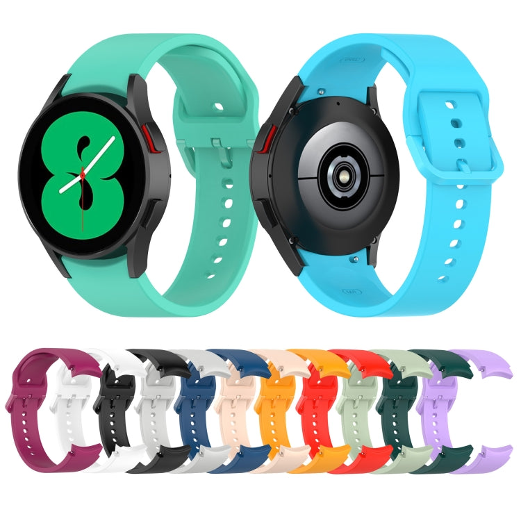 For Samsung Galaxy Watch 5 44mm Official Silicone Watch Band, Size:S