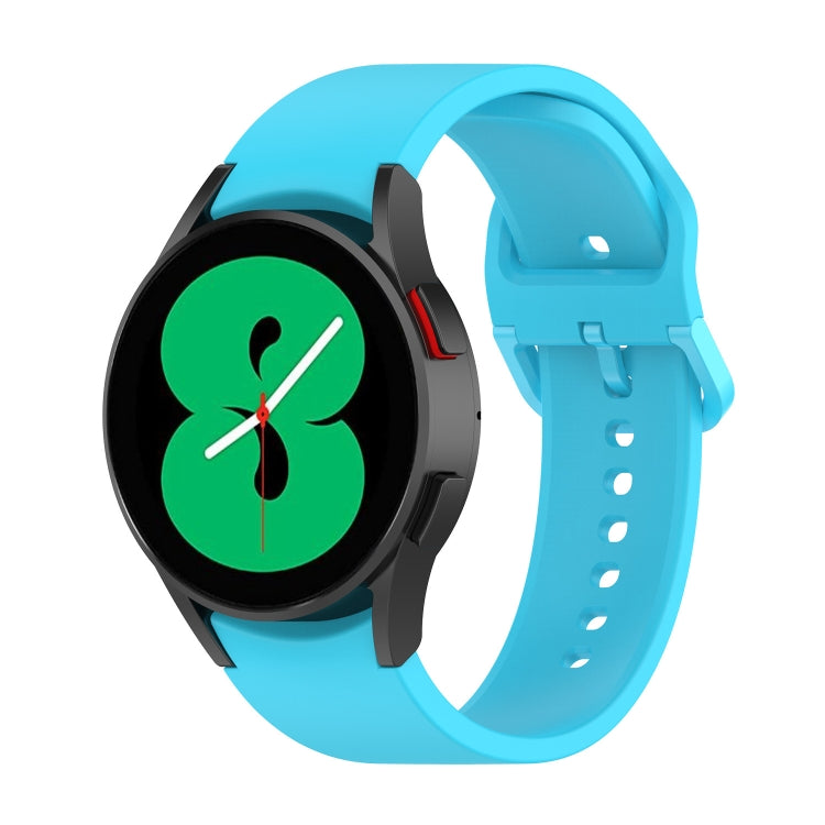 For Samsung Galaxy Watch 5 Pro 45mm Official Silicone Watch Band, Size:S