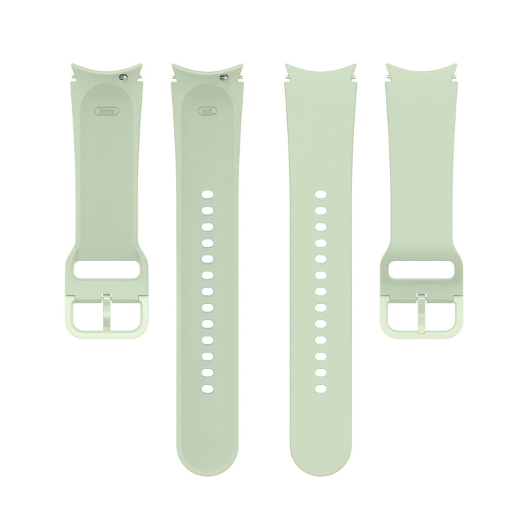 For Samsung Galaxy Watch 5 Pro 45mm Official Silicone Watch Band, Size:S