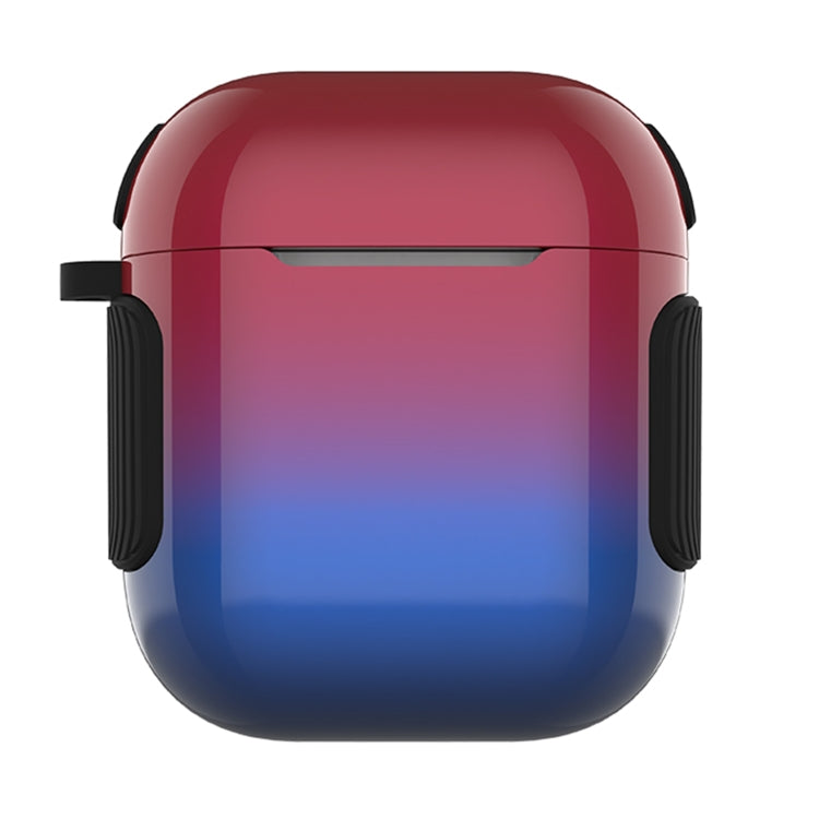 2 in 1 Varnish Colorful PC + TPU Earphone Case For AirPods 2 / 1