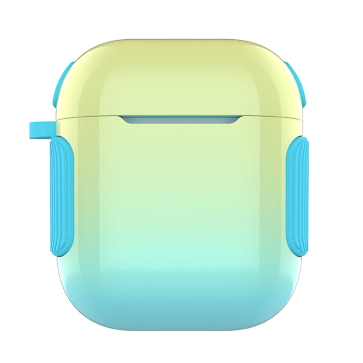 2 in 1 Varnish Colorful PC + TPU Earphone Case For AirPods 2 / 1