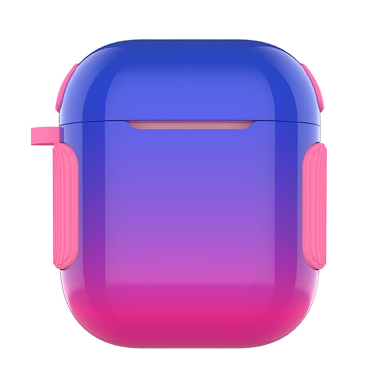 2 in 1 Varnish Colorful PC + TPU Earphone Case For AirPods 2 / 1