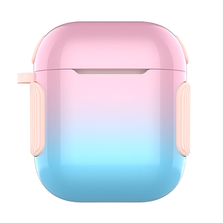 2 in 1 Varnish Colorful PC + TPU Earphone Case For AirPods 2 / 1
