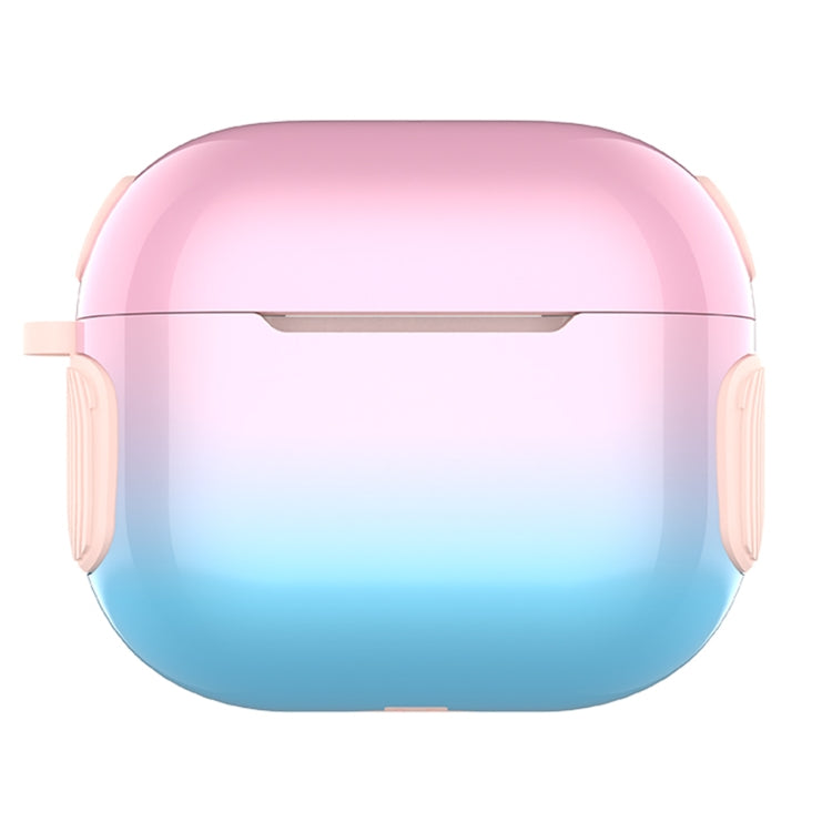 2 in 1 Varnish Colorful PC + TPU Earphone Case For AirPods 3