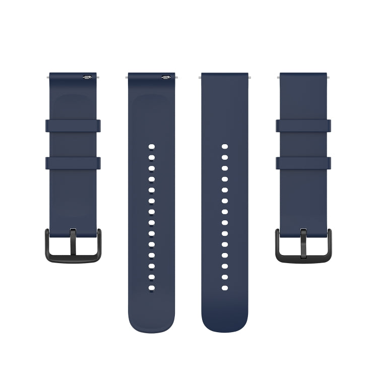 For Samsung Galaxy Watch 5 40mm 20mm Round Tail Silicone Watch Band