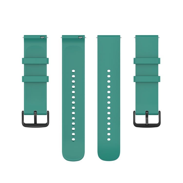 For Samsung Galaxy Watch 5 40mm 20mm Round Tail Silicone Watch Band