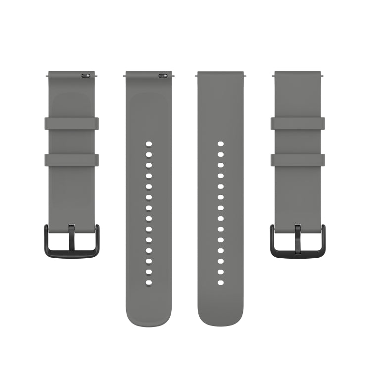 For Samsung Galaxy Watch 5 40mm 20mm Round Tail Silicone Watch Band
