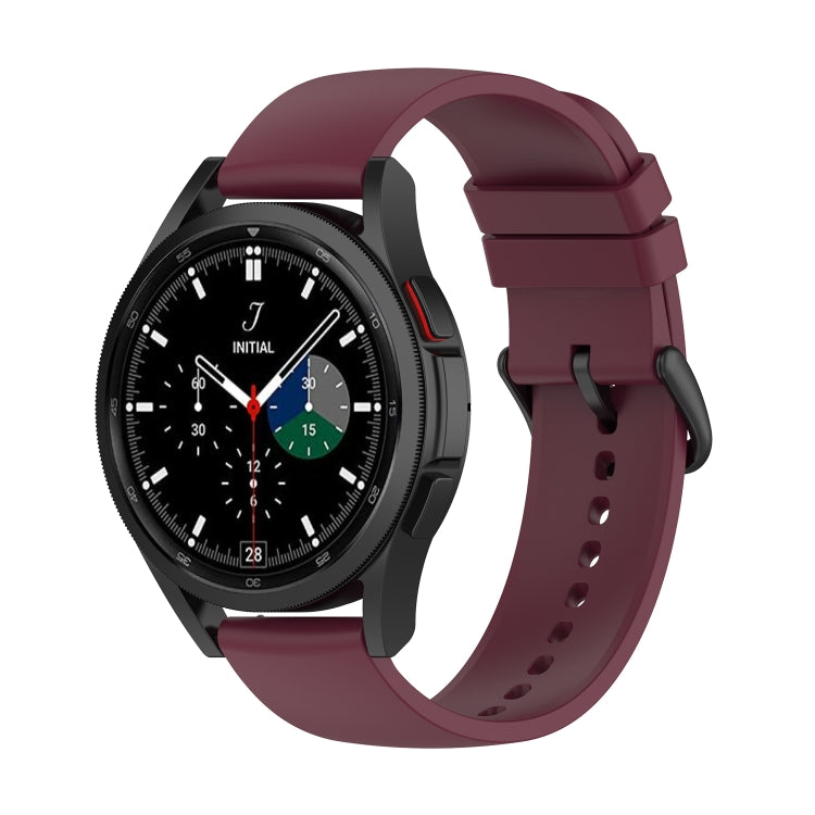 For Samsung Galaxy Watch 5 40mm 20mm Round Tail Silicone Watch Band