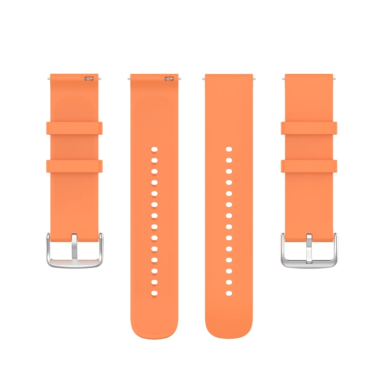 For Samsung Galaxy Watch 5 40mm 20mm Round Tail Silicone Watch Band