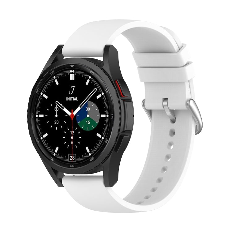 For Samsung Galaxy Watch 5 40mm 20mm Round Tail Silicone Watch Band