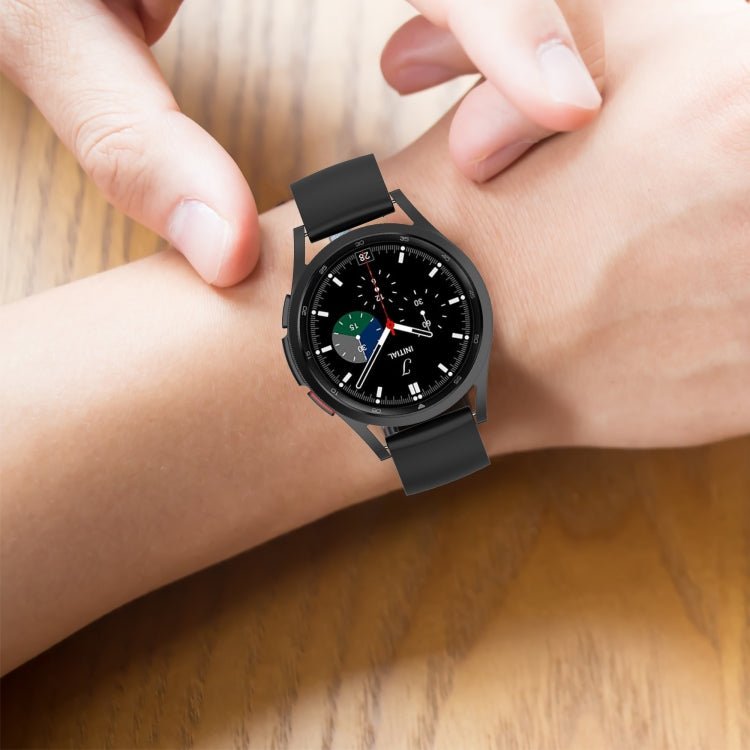 For Samsung Galaxy Watch 5 40mm 20mm Round Tail Silicone Watch Band