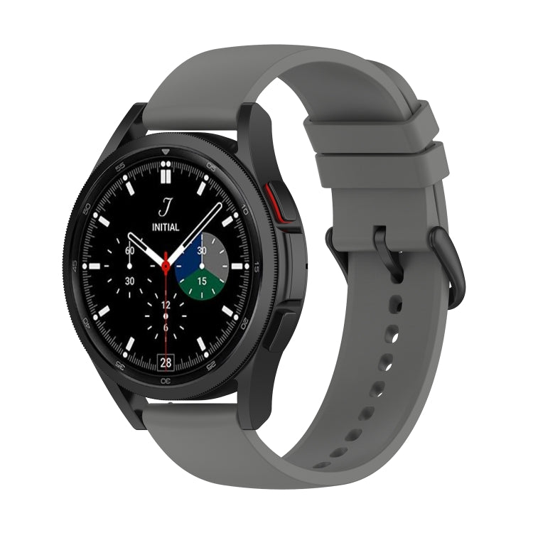 For Samsung Galaxy Watch 5 44mm 20mm Round Tail Silicone Watch Band