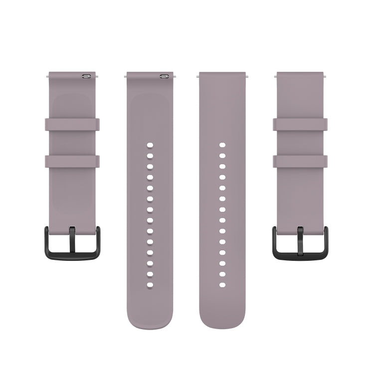 For Samsung Galaxy Watch 5 44mm 20mm Round Tail Silicone Watch Band