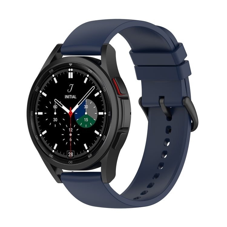 For Samsung Galaxy Watch 5 Pro 45mm 20mm Round Tail Silicone Watch Band