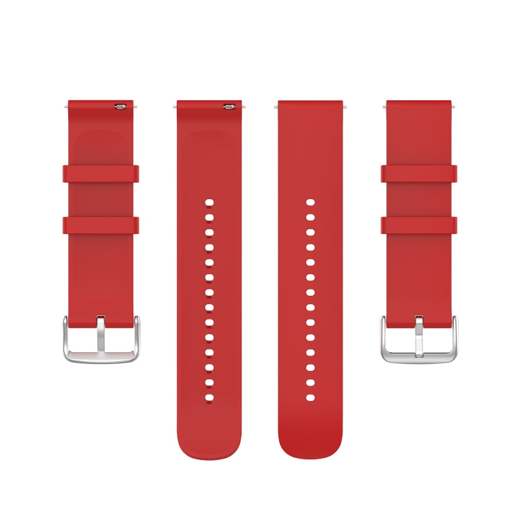 For Samsung Galaxy Watch 5 Pro 45mm 20mm Round Tail Silicone Watch Band
