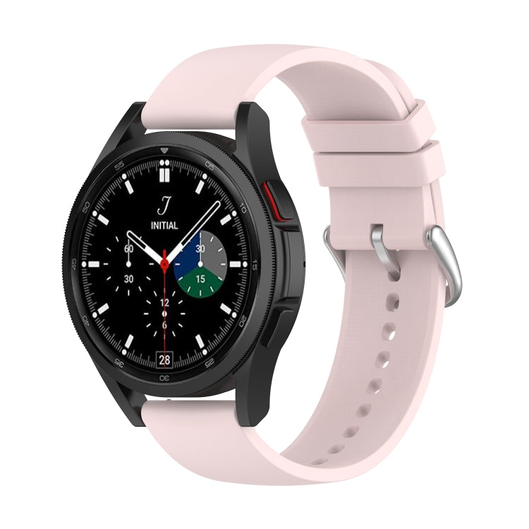 For Samsung Galaxy Watch 5 Pro 45mm 20mm Round Tail Silicone Watch Band