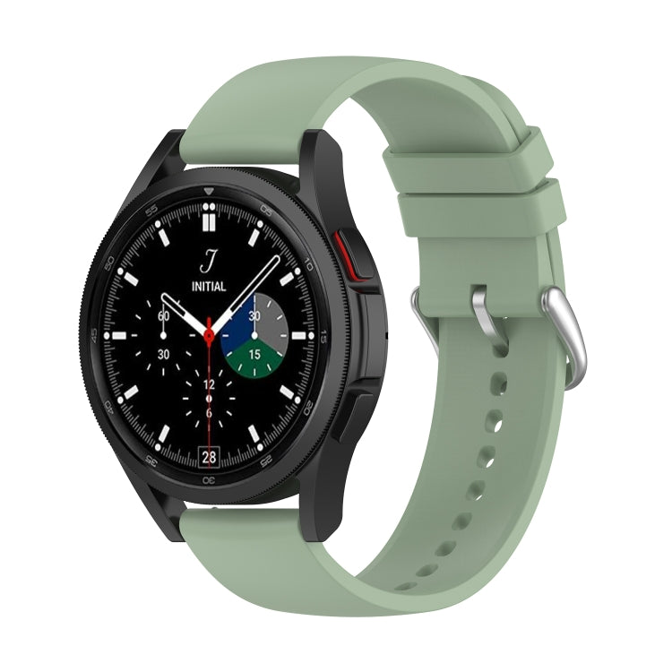 For Samsung Galaxy Watch 5 Pro 45mm 20mm Round Tail Silicone Watch Band