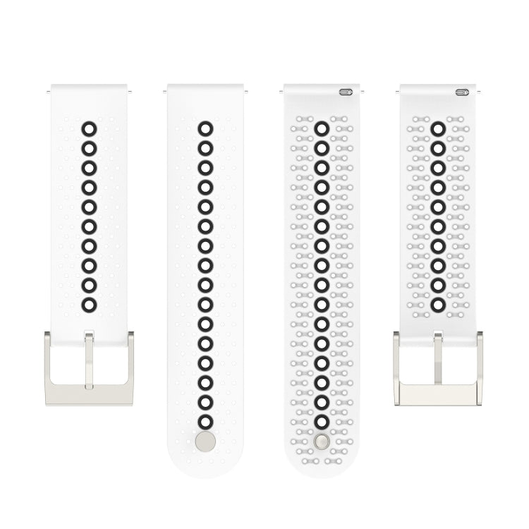 For Samsung Galaxy Watch 5 40mm 20mm Colorful Hole Silicone Watch Band