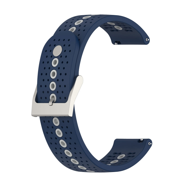 For Samsung Galaxy Watch 5 40mm 20mm Colorful Hole Silicone Watch Band