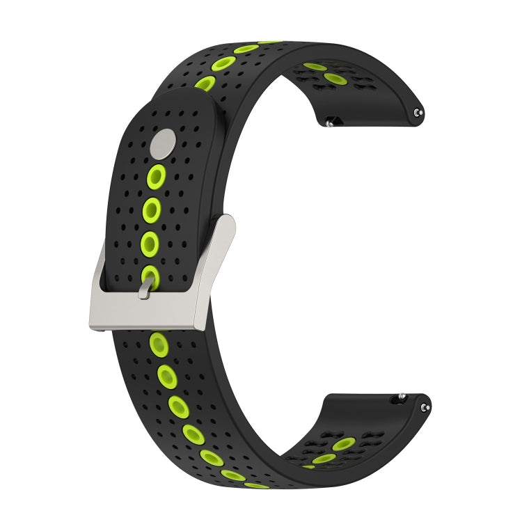 For Samsung Galaxy Watch 5 44mm 20mm Colorful Hole Silicone Watch Band